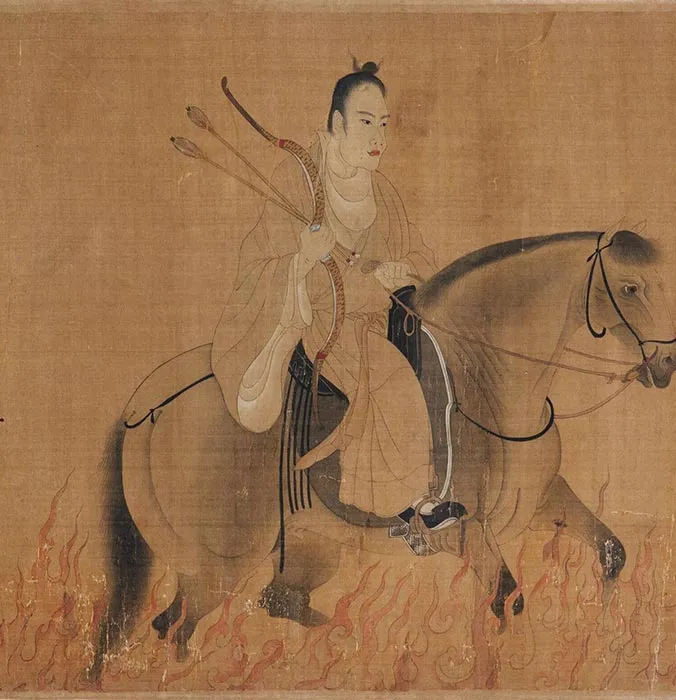 传梁令瓒五星二十八宿神形图_10