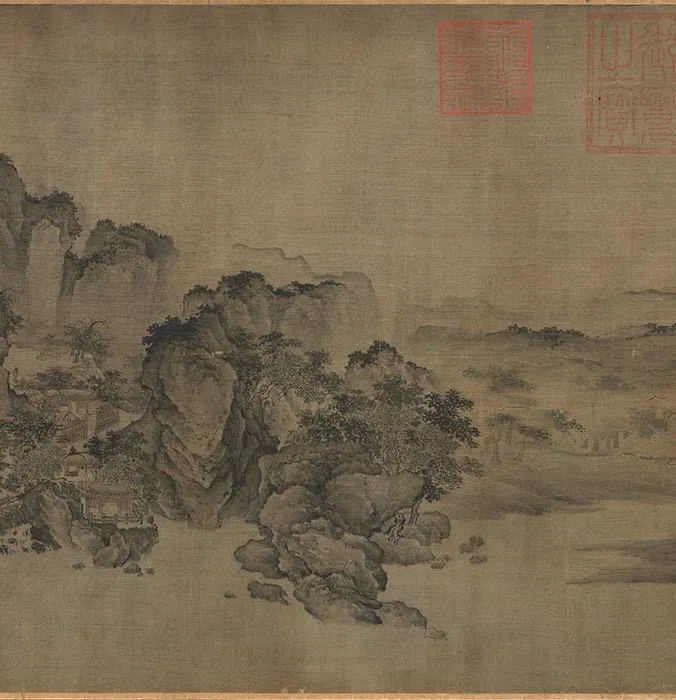 金人溪山无尽图卷_21