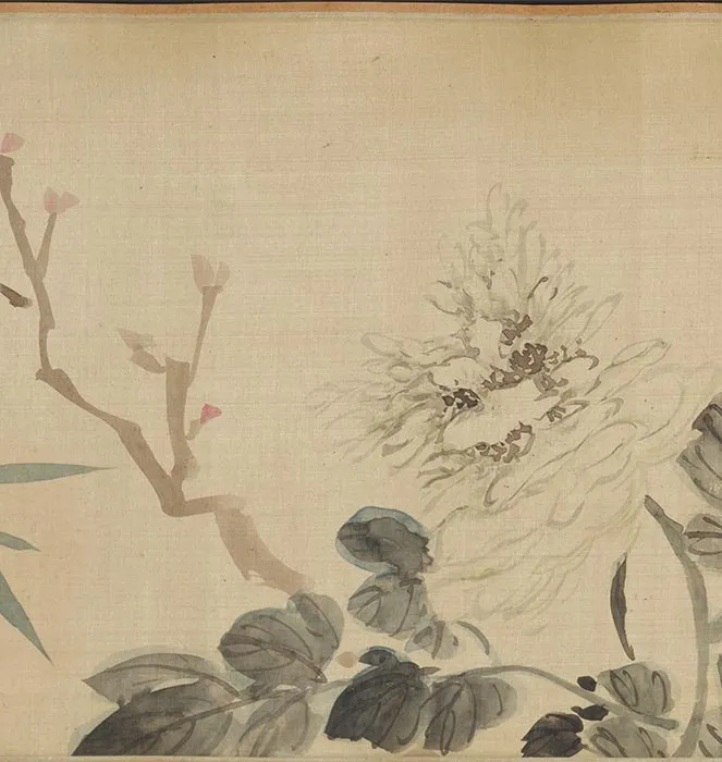 王穀祥四季花卉图卷_23