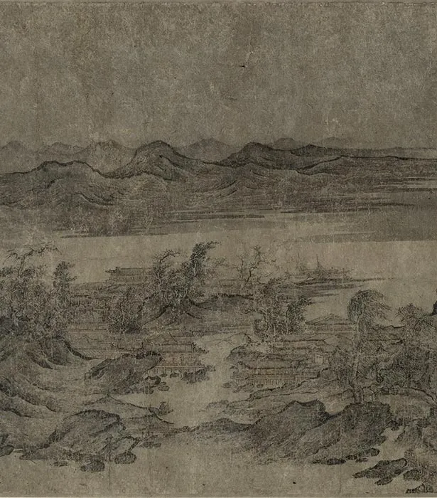 燕文贵江山楼观图卷_21