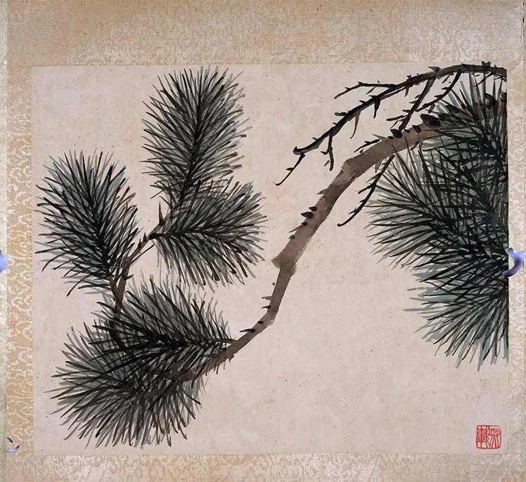 吴让之花卉画册页_09