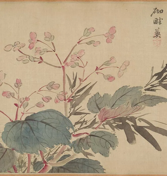 王穀祥四季花卉图卷_11