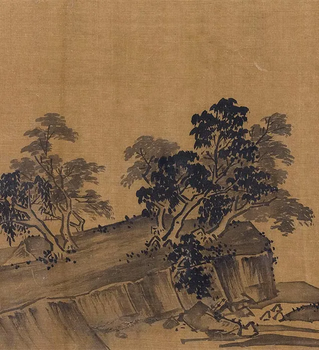 传南宋夏圭水墨山水十二景卷_03