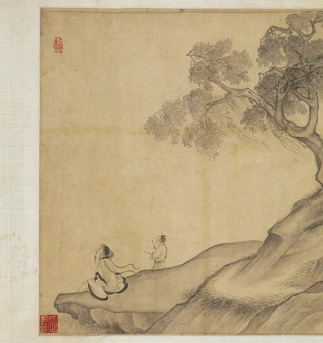 传宋李公麟画归去来辞图卷_07