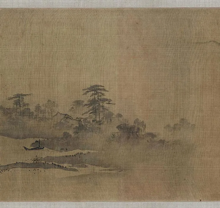 夏圭《山水十二景图卷》（四景残卷）_17