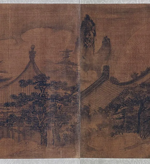 传刘松年《万仙朝真图》卷_12