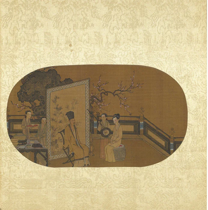 宋刘松年山水人物小品册_12