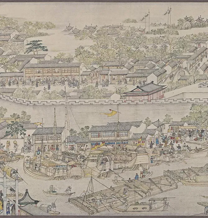 清徐扬姑苏繁华图卷_15