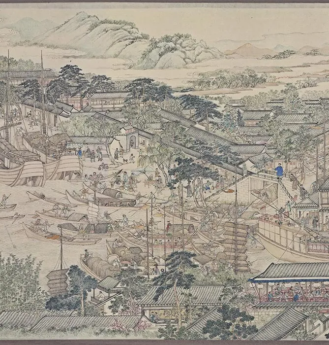 清徐扬姑苏繁华图卷_29
