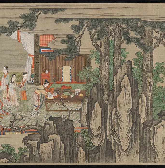 狩野山雪《长恨歌图》上卷_29