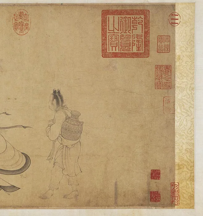 传宋李公麟画归去来辞图卷_33
