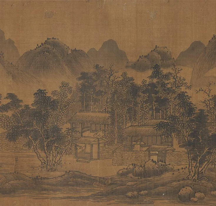 传董源山水图卷_18