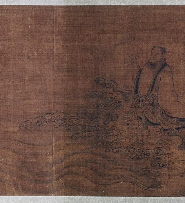 传刘松年《万仙朝真图》卷_16