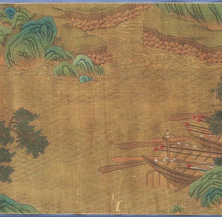 传刘松年渭水飞熊图卷_13