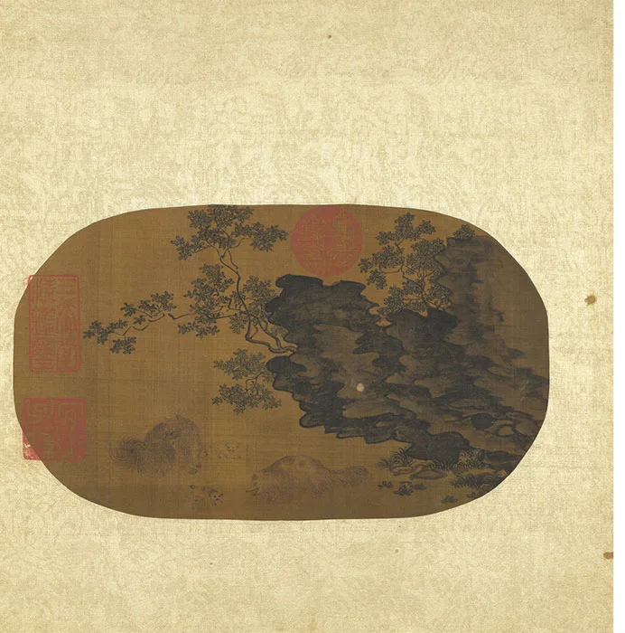 宋刘松年山水人物小品册_02