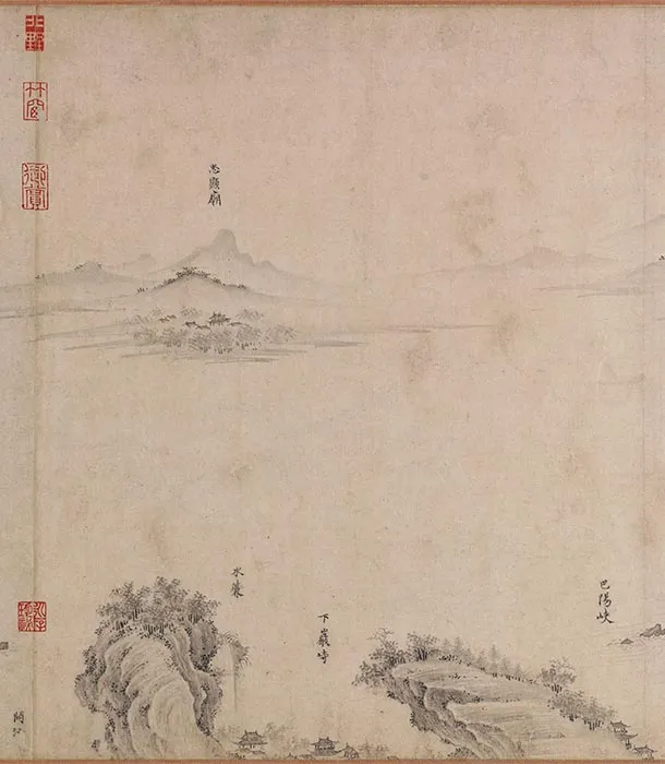 传李公麟《蜀川胜概图》全卷_19