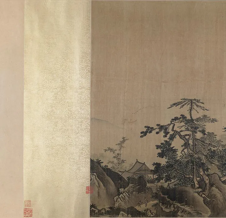 明人托名夏圭《长江万里图》卷_10