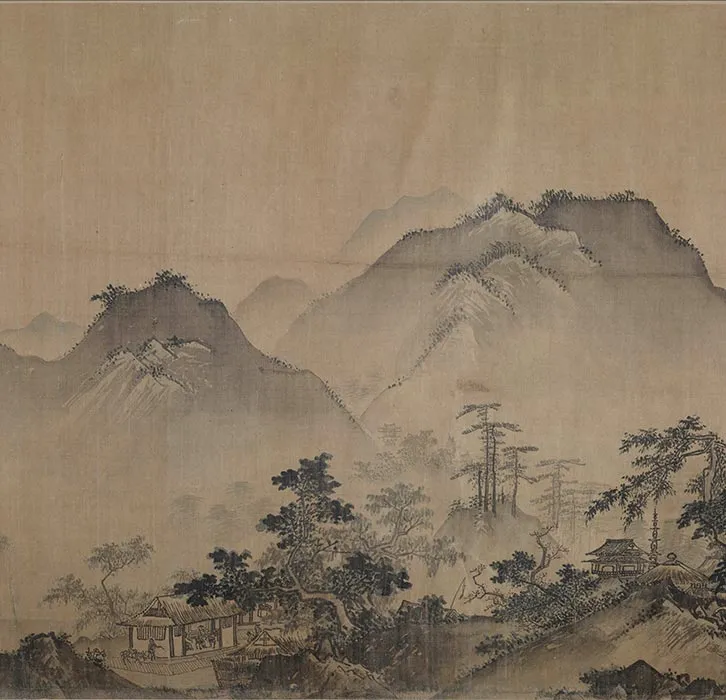 明人托名夏圭《长江万里图》卷_02