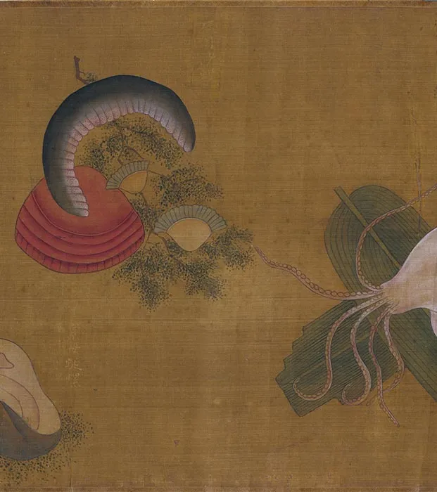 传宋刘松年海珍图卷_04