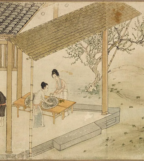程棨摹楼璹《蚕织图》卷-B_20