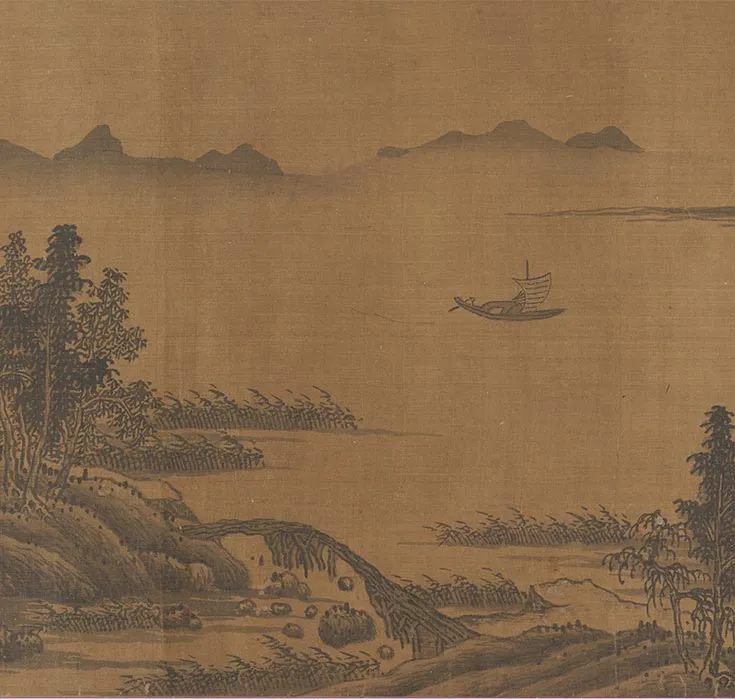 传董源山水图卷_11