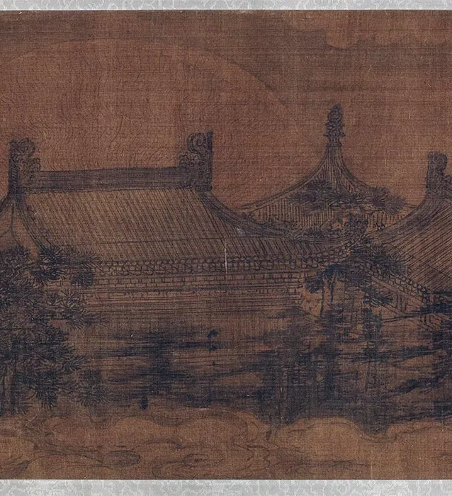 传刘松年《万仙朝真图》卷_13