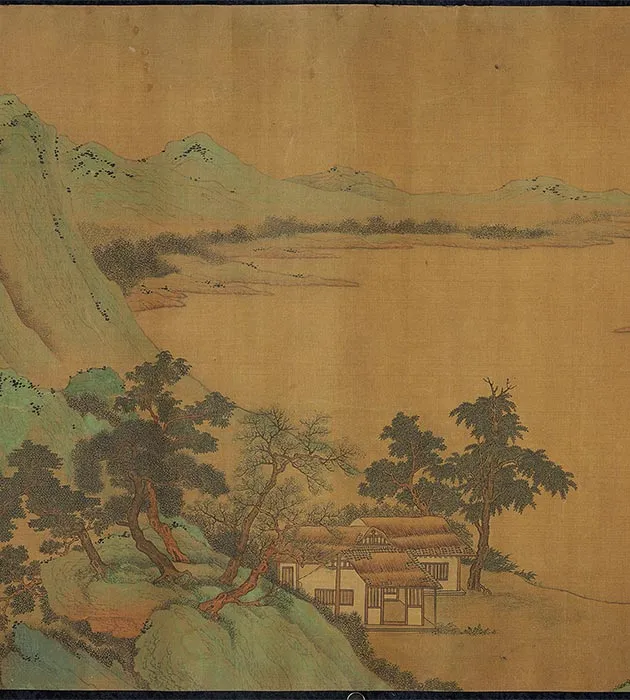 刘松年(伪款)青绿山水图卷_11