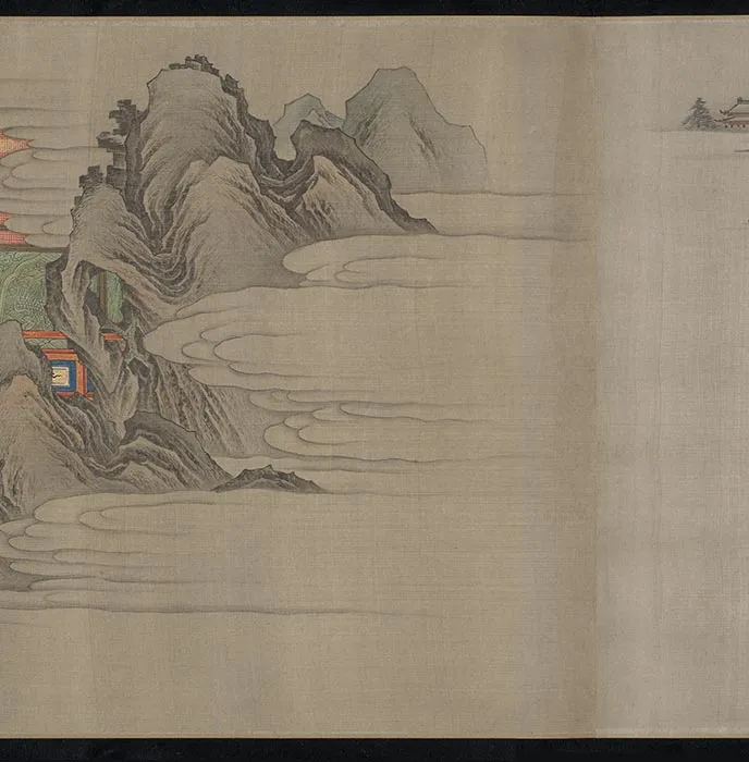 狩野山雪《长恨歌图》下卷_22