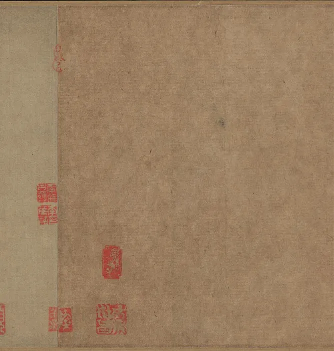李唐山水画《濠梁秋水图》卷_10