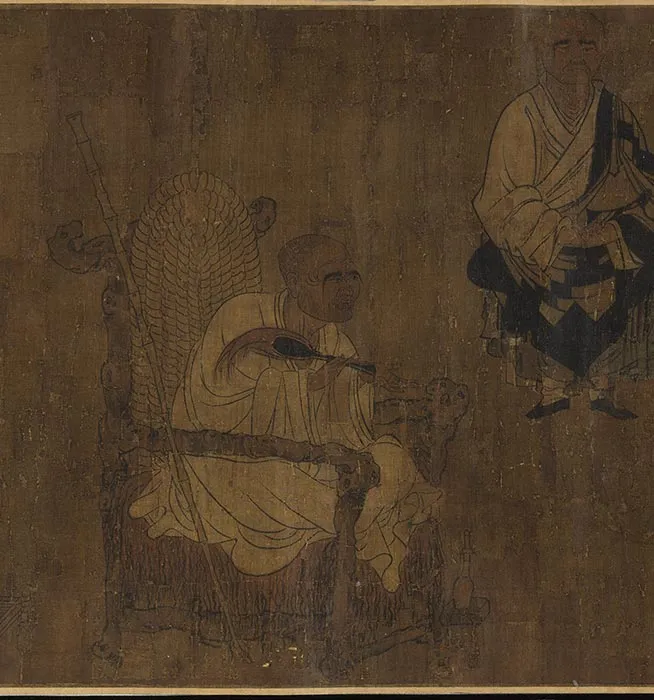 南宋摹阎立本萧翼赚兰亭图_11