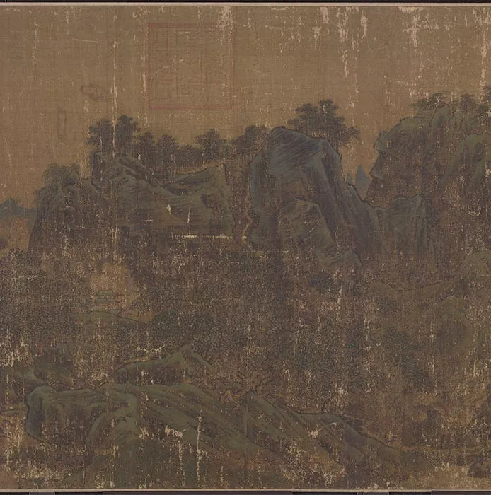 李唐长夏江寺图卷_06