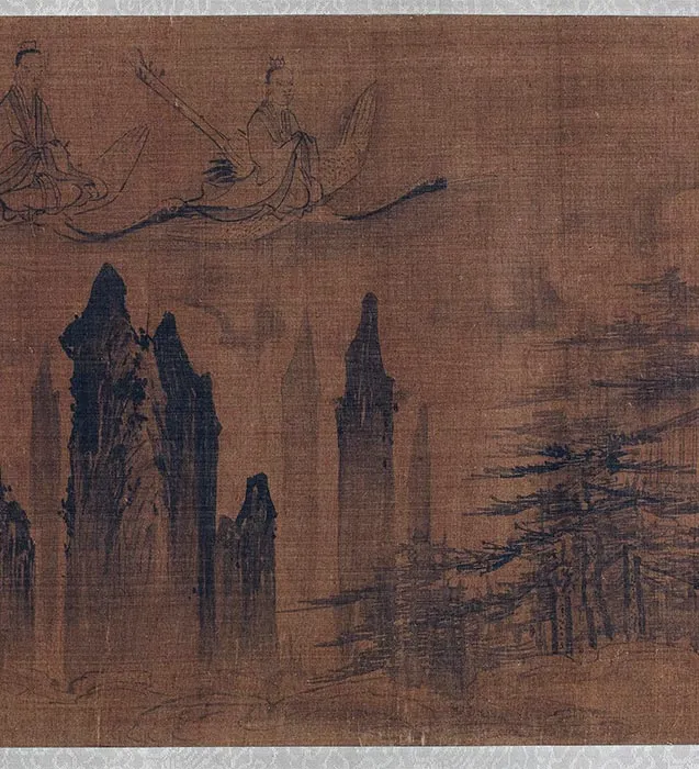 传刘松年《万仙朝真图》卷_11