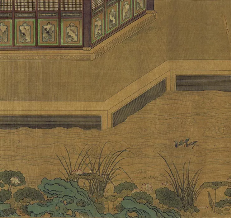 传刘松年十八学士图卷_21
