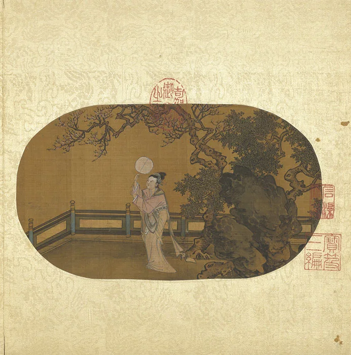 宋刘松年山水人物小品册_16