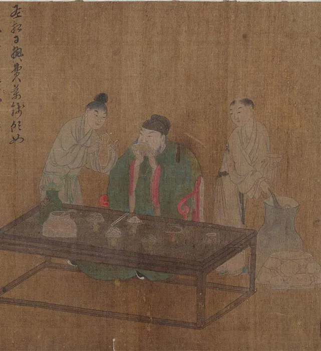 杜甫饮中八仙歌诗画图局部_12