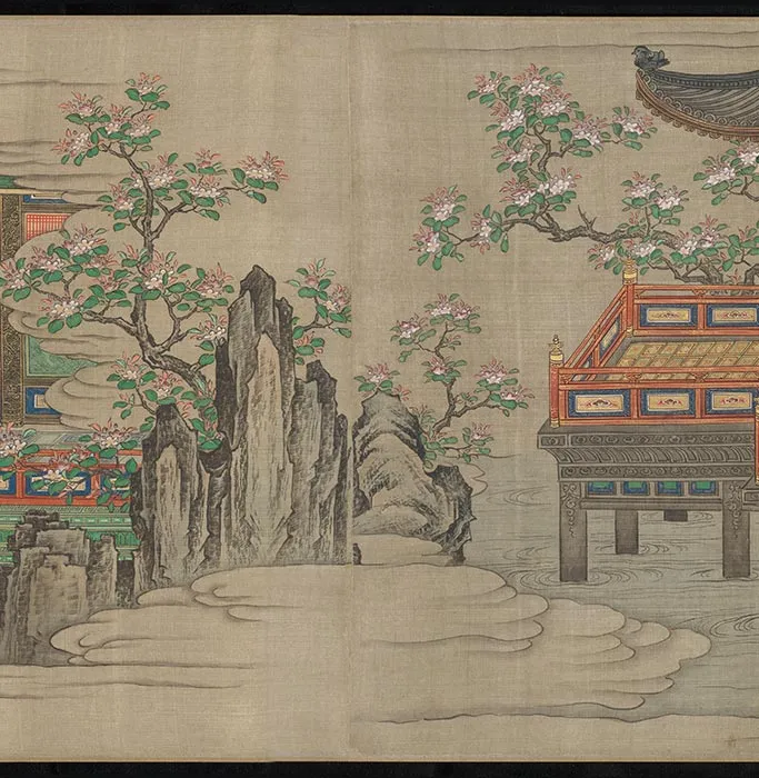 狩野山雪《长恨歌图》上卷_22
