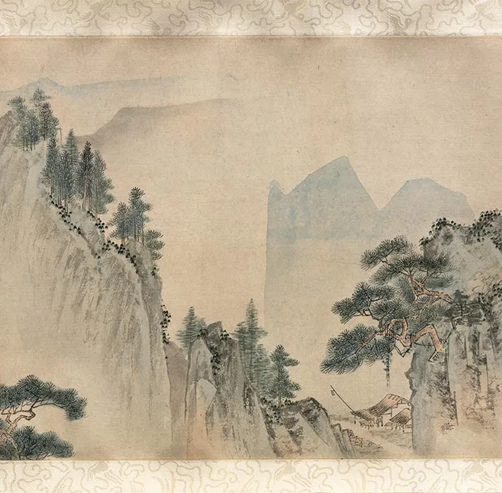 传戴进《长江万里图》全卷_11