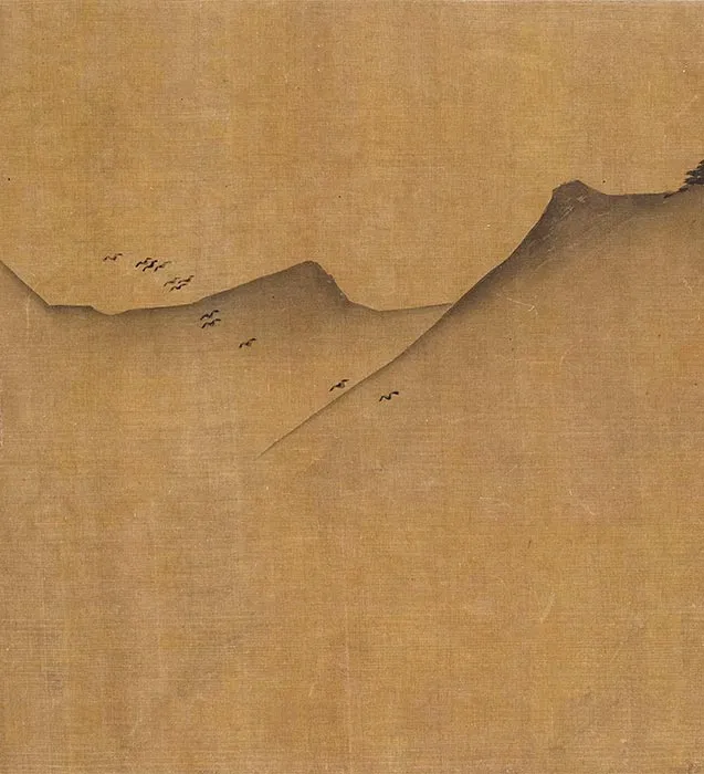 传南宋夏圭水墨山水十二景卷_09