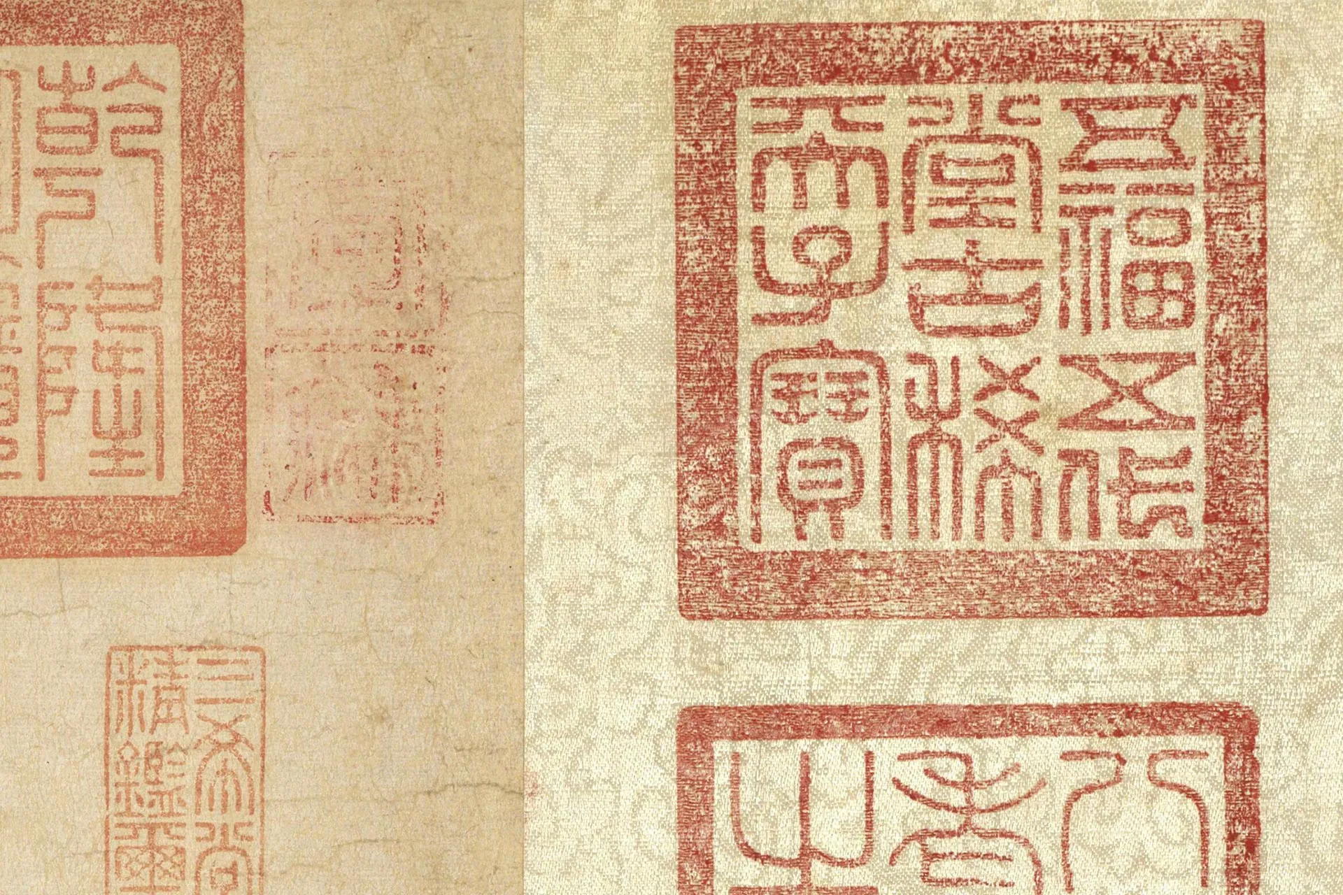 宋徽宗赵佶《池塘秋晚图》全卷- 国画作品高清大图下载- 集古作网