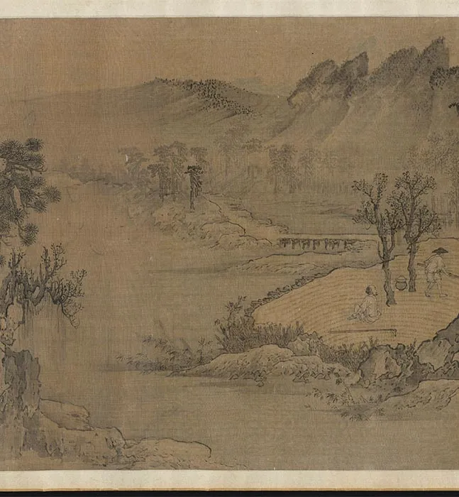山水人物画《归去来兮图卷》_08