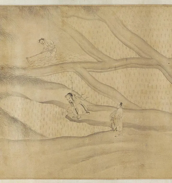 传宋李公麟画归去来辞图卷_10