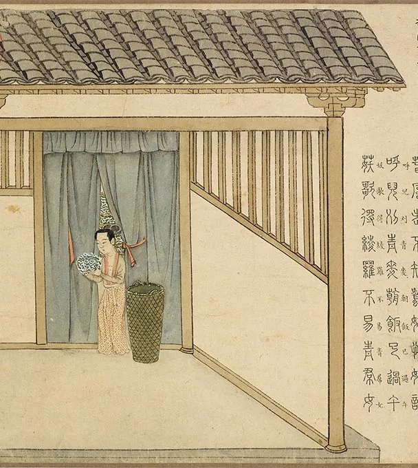程棨摹楼璹《蚕织图》卷-B_10