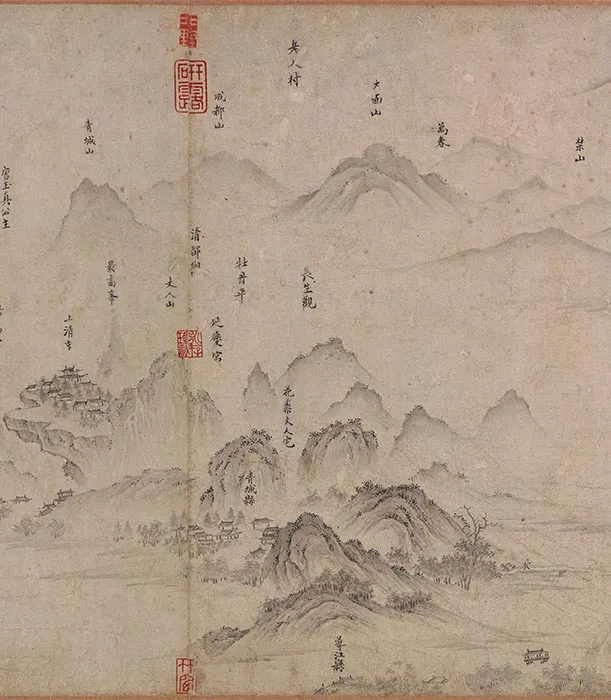 传李公麟《蜀川胜概图》全卷_32