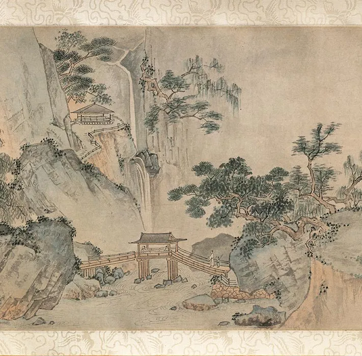 传戴进《长江万里图》全卷_27
