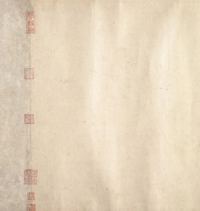 传燕文贵秋山萧寺图卷_04