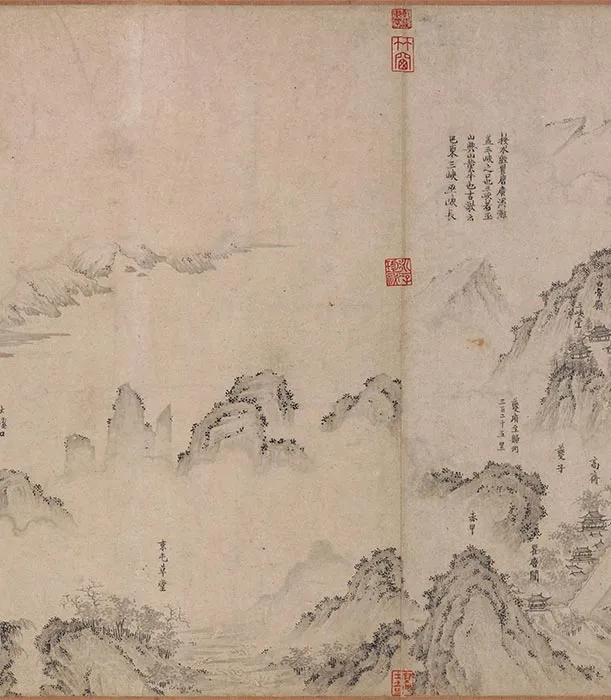 传李公麟《蜀川胜概图》全卷_14