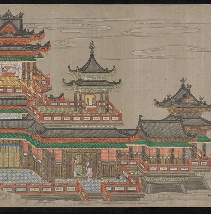 狩野山雪《长恨歌图》下卷_09