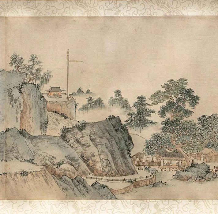 传戴进《长江万里图》全卷_07