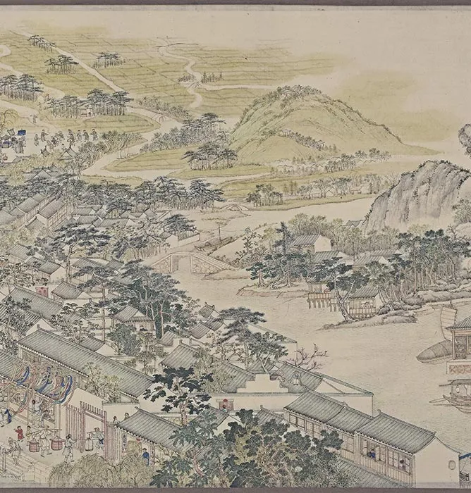 清徐扬姑苏繁华图卷_19