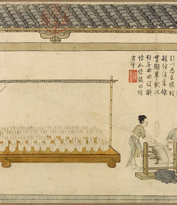 程棨摹楼璹《蚕织图》卷-A_20